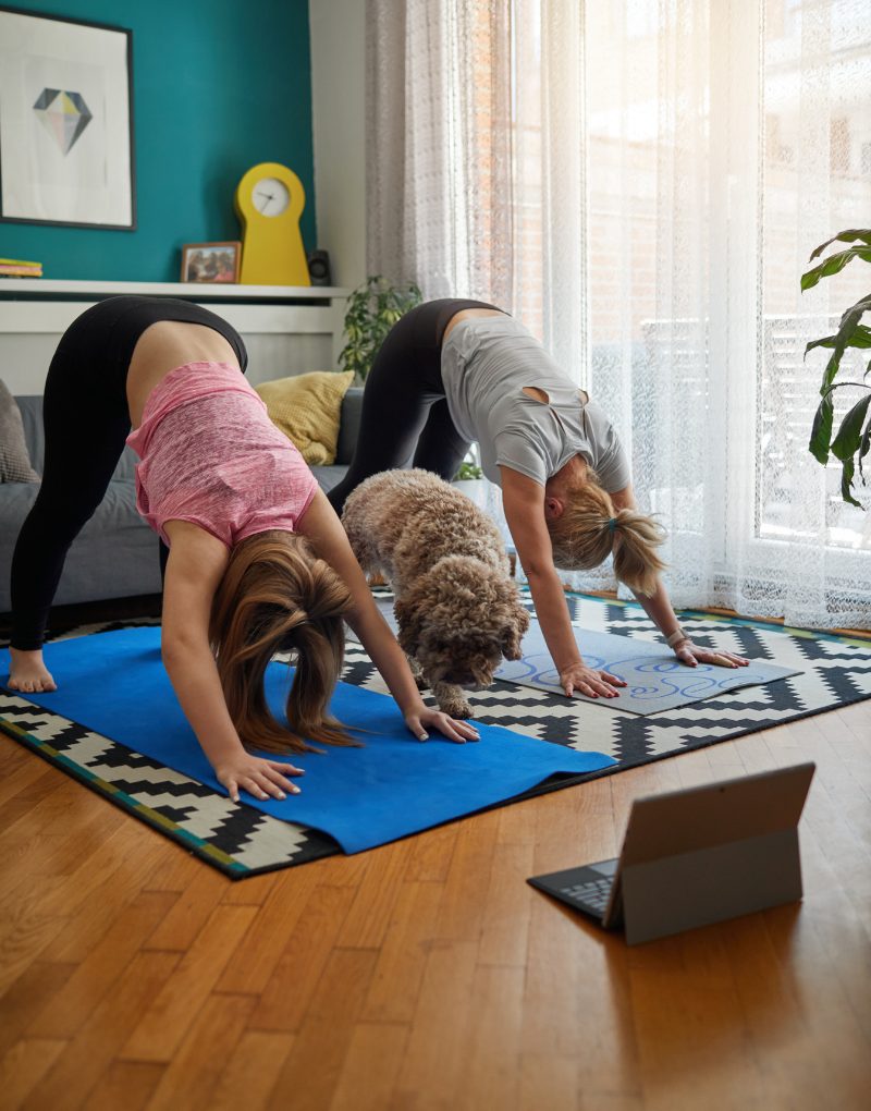  Be at Home In Yoga Class